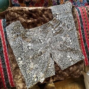 Marcell Von Berlin designer cheetah print pants